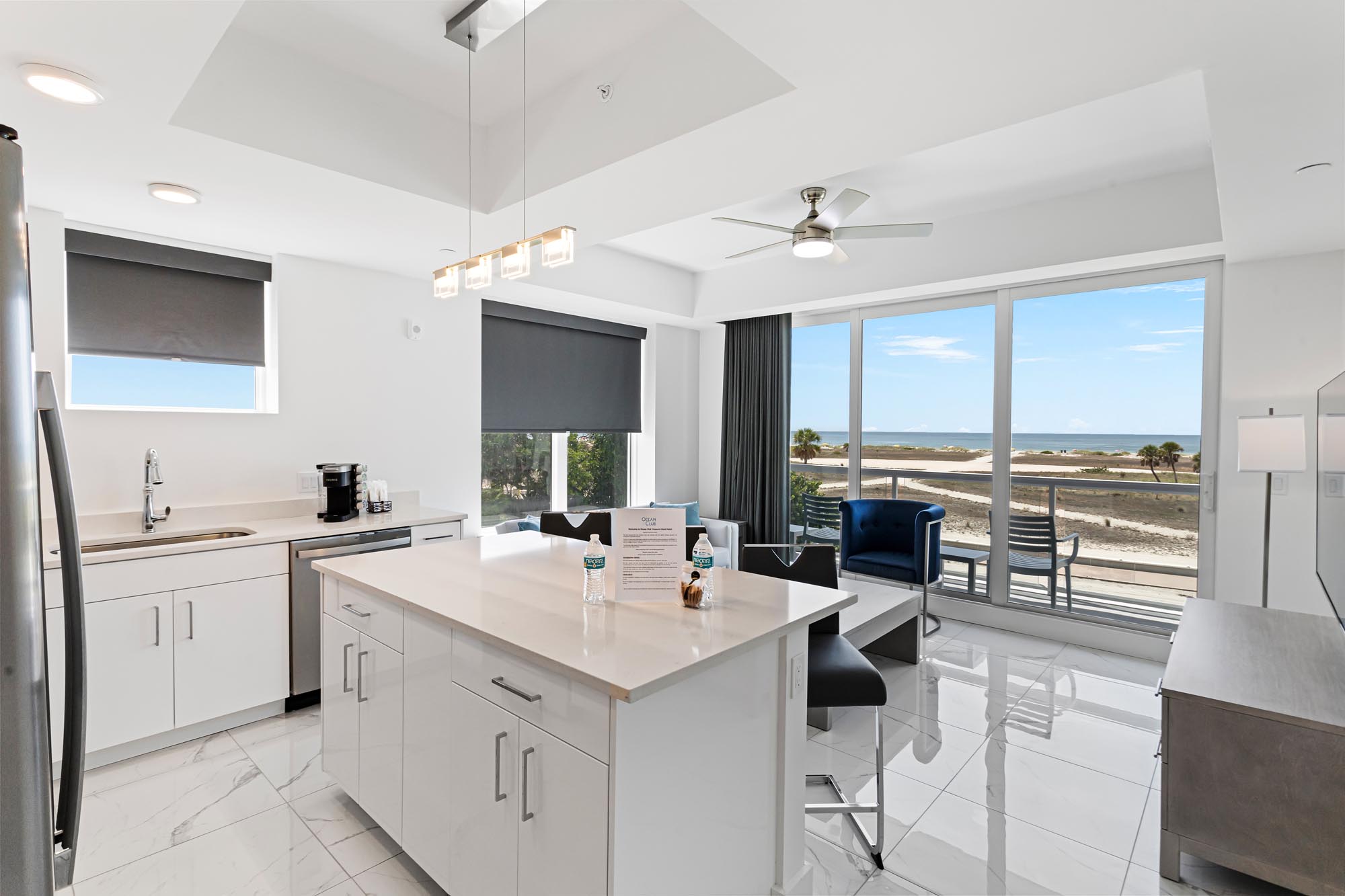 Ocean Club Treasure Island Hotel 2 bedroom Gulf Front Corner Suite