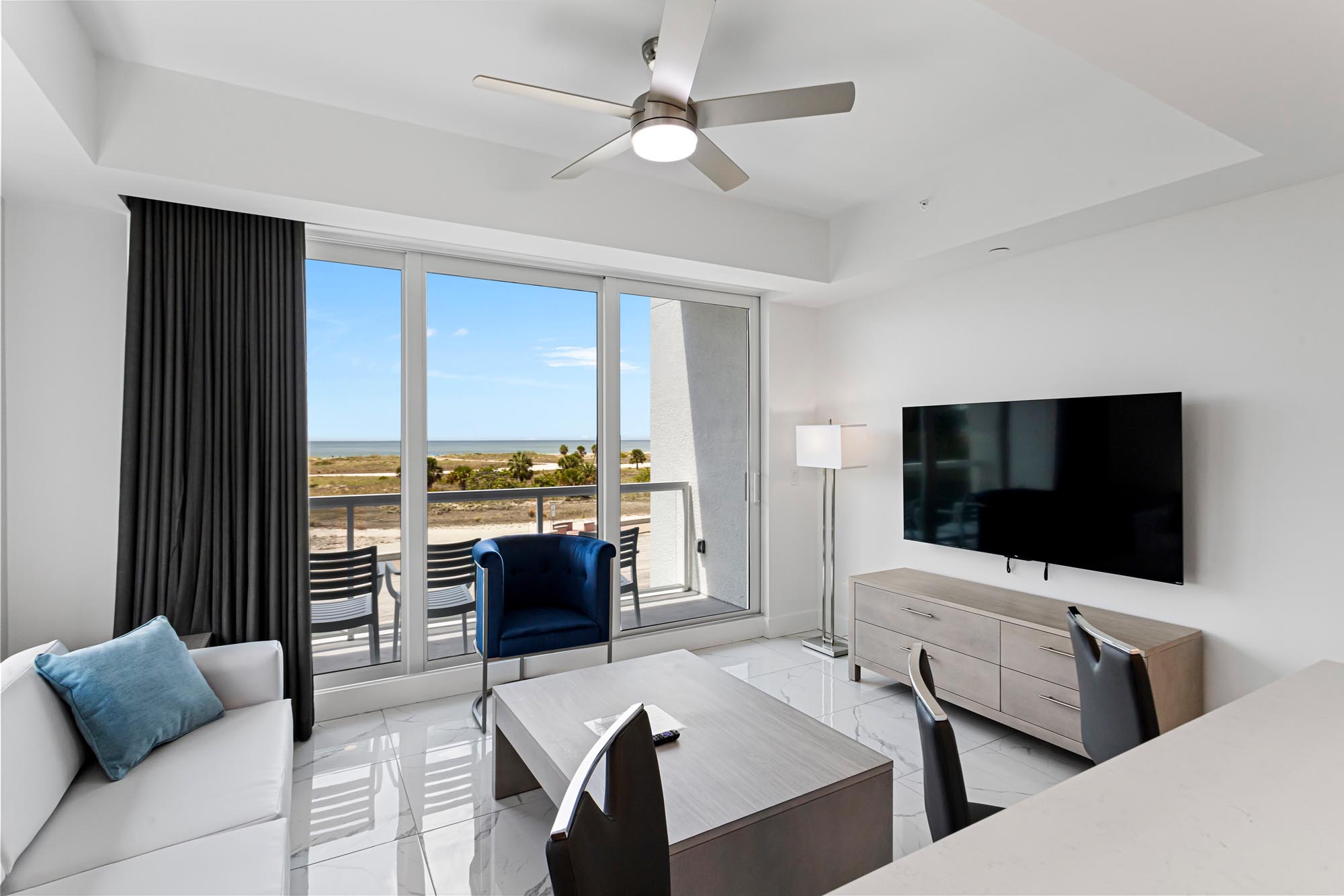 Ocean Club Treasure Island Hotel 2 bedroom Gulf Front Corner Suite