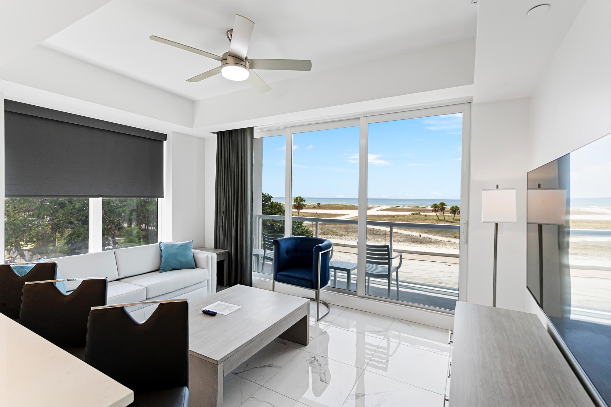 Ocean Club Treasure Island Hotel 2 bedroom Gulf Front Corner Suite