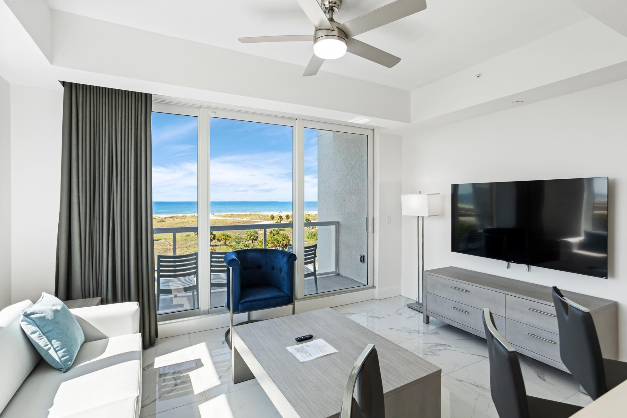 Ocean Club Treasure Island Hotel 2 bedroom Gulf Front Corner Suite Upper Floor