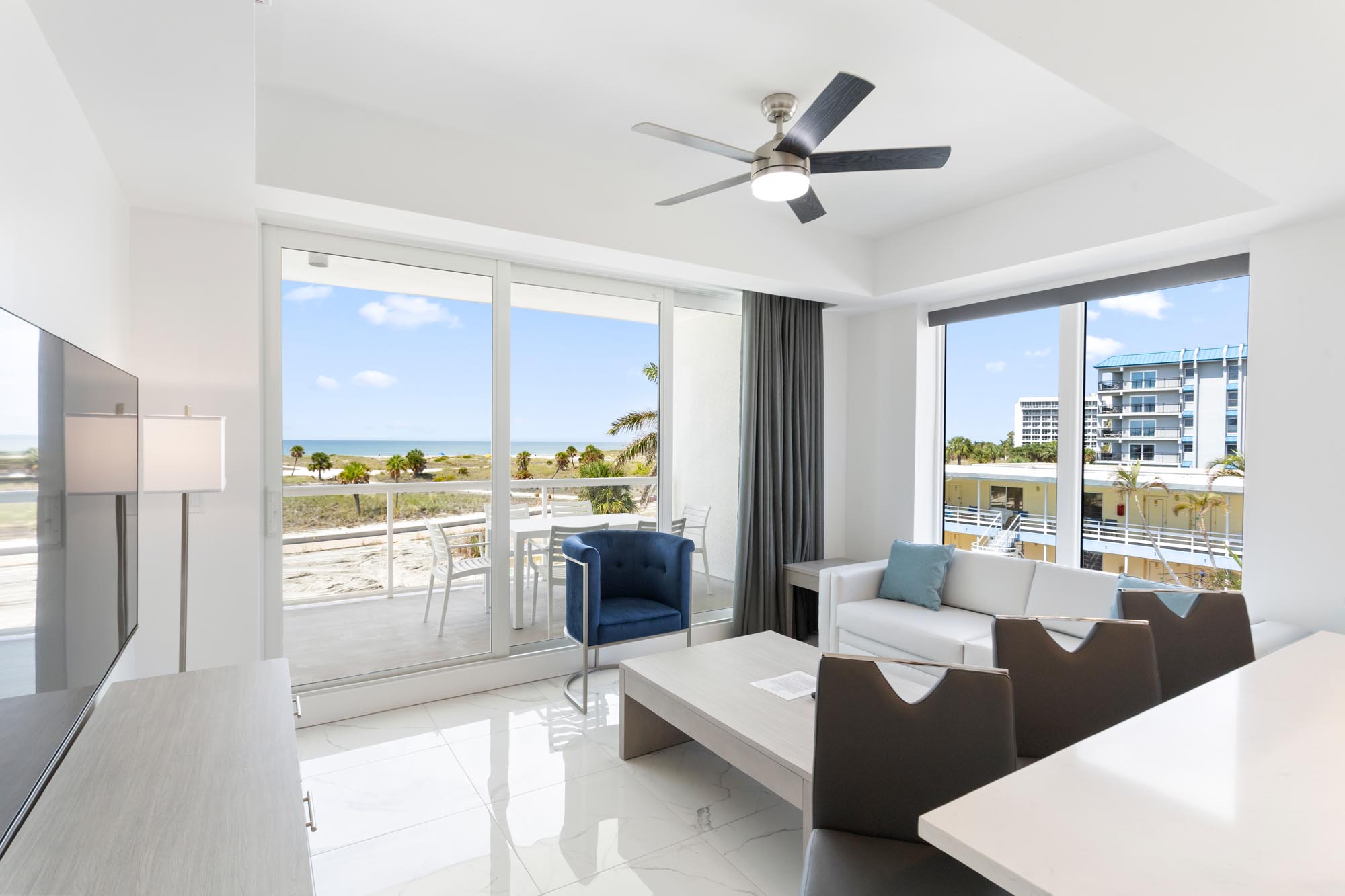Ocean Club Treasure Island Hotel 2 bedroom Gulf Front Corner Suite Superior
